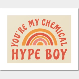 NewJeans Hype boy rainbow lyrics typography Morcaworks Posters and Art